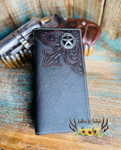 Load image into Gallery viewer, Montana West Dark Chocolate Wallet
