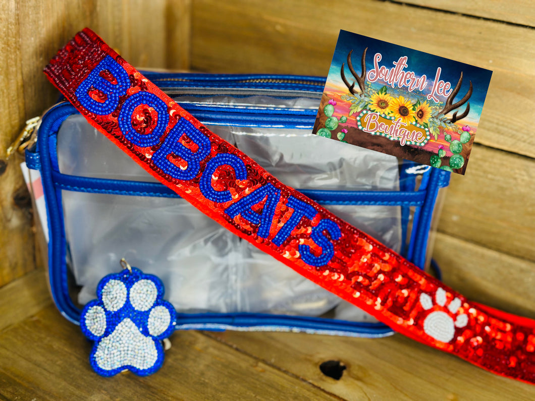 Bobcats Sequins Strap