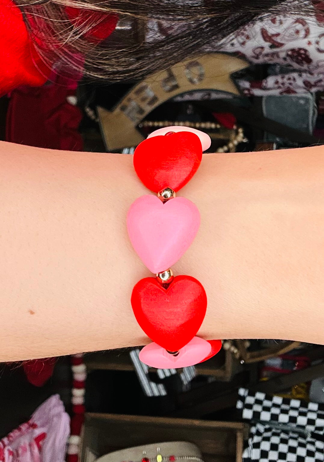 Multi Heart Bracelet