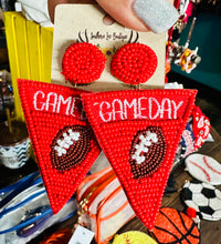Load image into Gallery viewer, Game Day 🏈 Earrings
