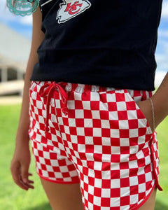 Pep Rally Shorts - Red