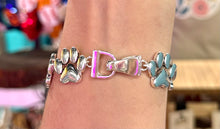 Load image into Gallery viewer, Silver Paw Bracelet
