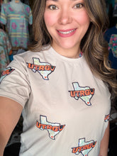 Load image into Gallery viewer, UTRGV Sequins Top Beige
