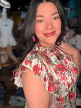 Load image into Gallery viewer, Porcelain Petals Top
