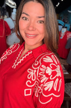 Load image into Gallery viewer, Sarah Embroidered Blouse
