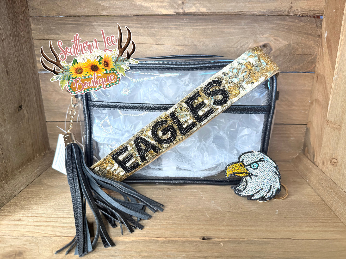 Eagles Sequins Strap