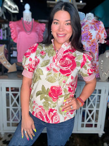 Rose Bloom Top