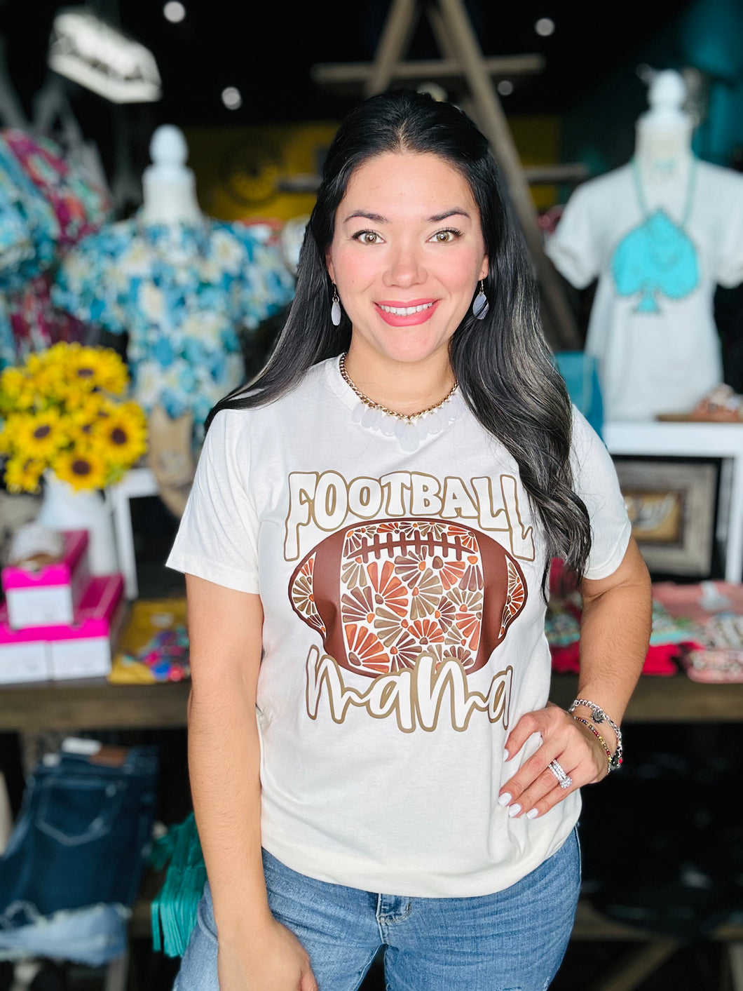 Football Mama Tee