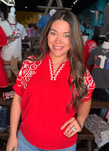 Load image into Gallery viewer, Sarah Embroidered Blouse
