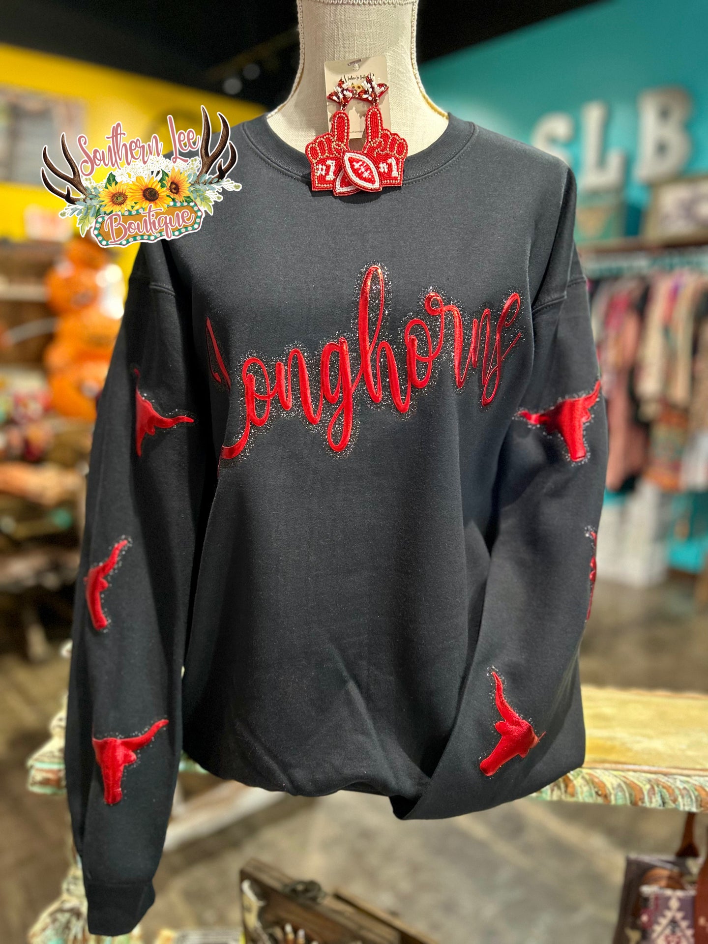 PRE-ORDER Longhorn Sweater (Brewster Elem)