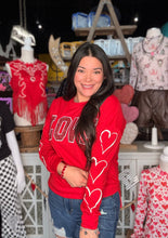 Load image into Gallery viewer, Love is in the air Longsleeve Top
