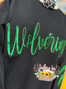 PRE-ORDER Wolverines Sweater (PSJA Memorial HS)