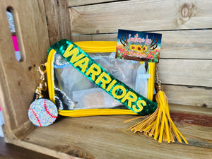 Warriors Sequins Strap