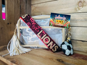 Lions Sequins Strap