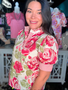 Rose Bloom Top