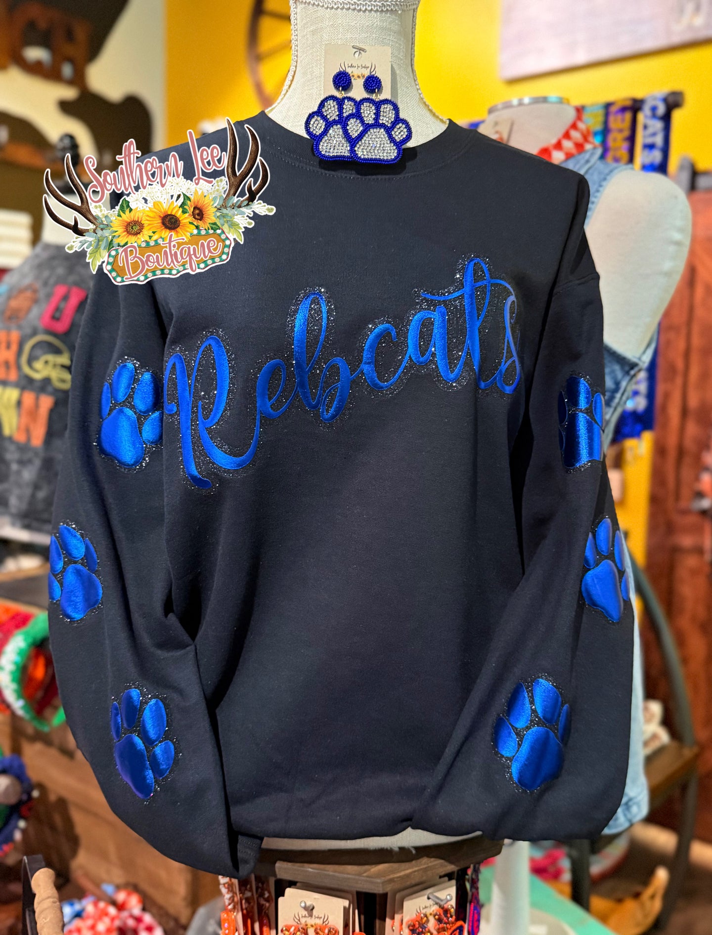 PRE-ORDER Rebcats Sweater (South MS Edinburg)