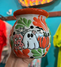 Load image into Gallery viewer, Boo Green &amp; Orange Mug
