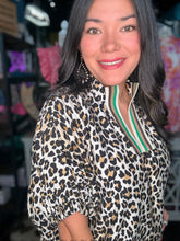 Load image into Gallery viewer, Leopard Lotus Top
