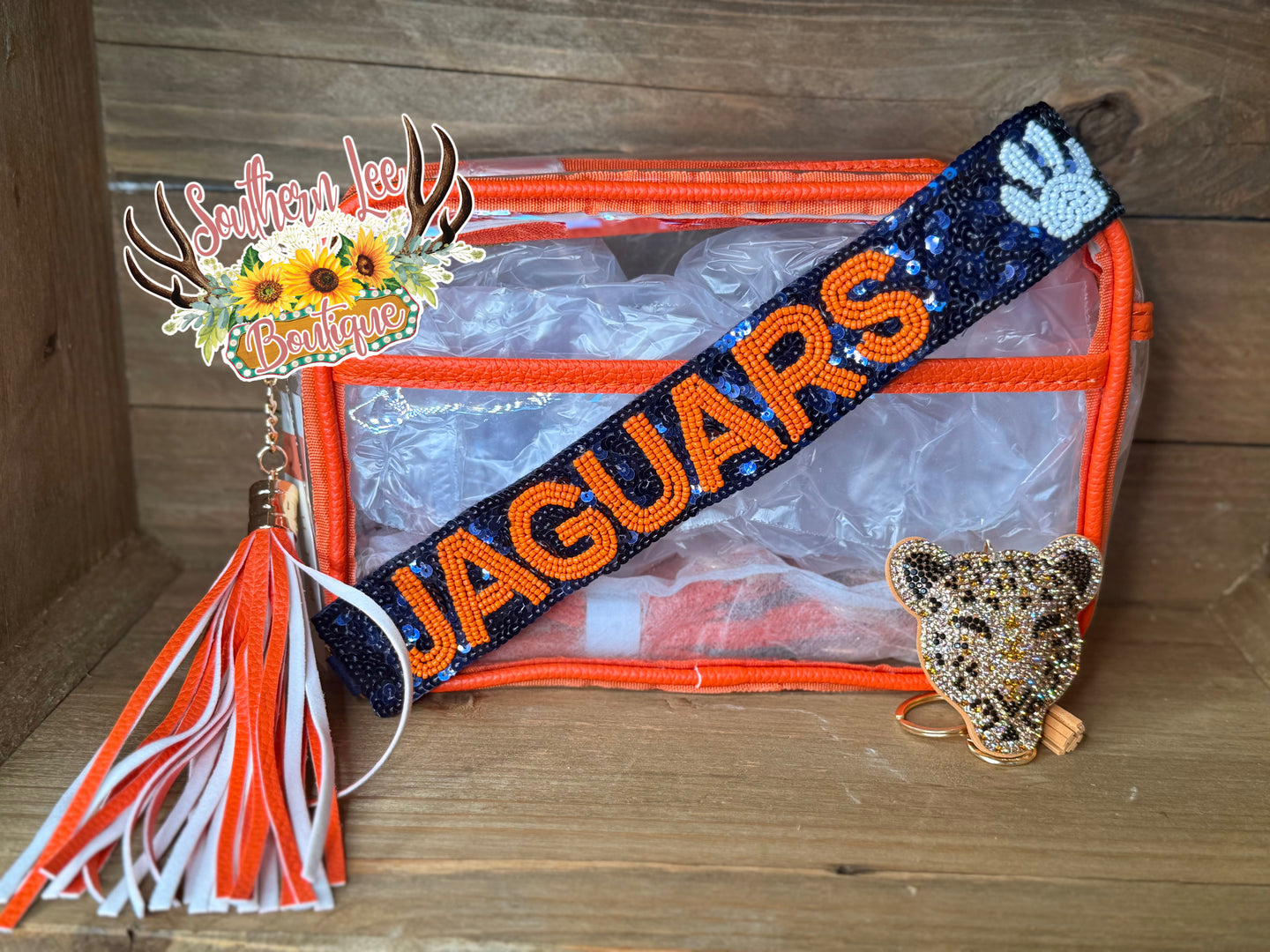 Jaguars Sequins Strap