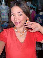 Load image into Gallery viewer, Football Bubble Charm Necklace
