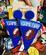 Load image into Gallery viewer, Game Day 🏈 Earrings

