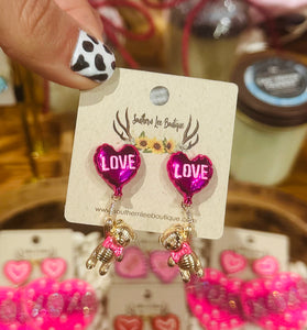 Teddy Love Earrings