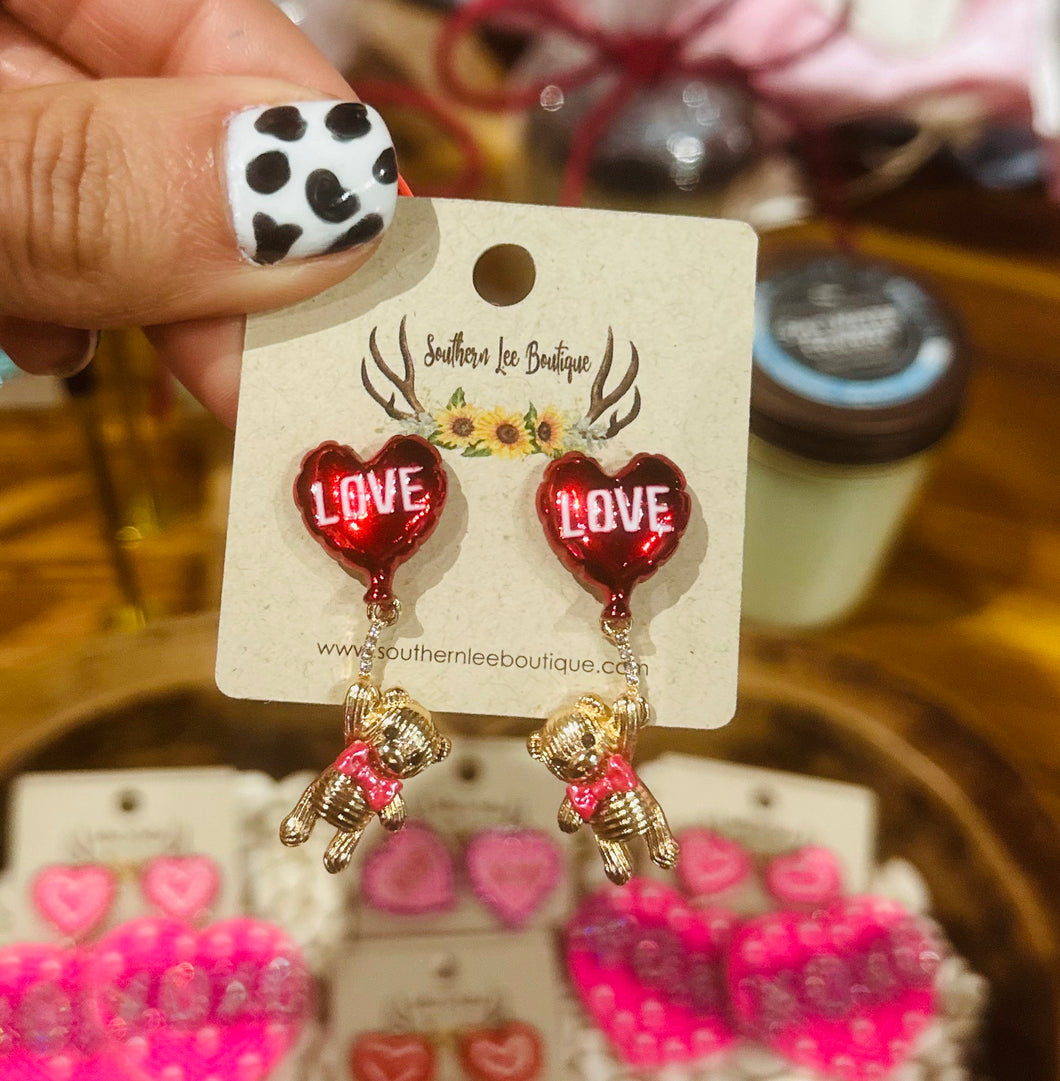 Teddy Love Earrings