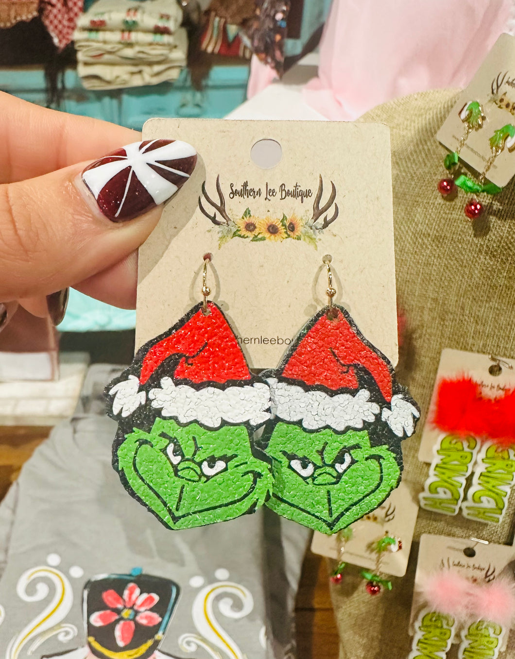 Green Guy Earrings