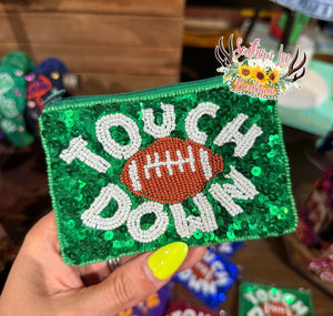Touchdown Coin Pouch - Green