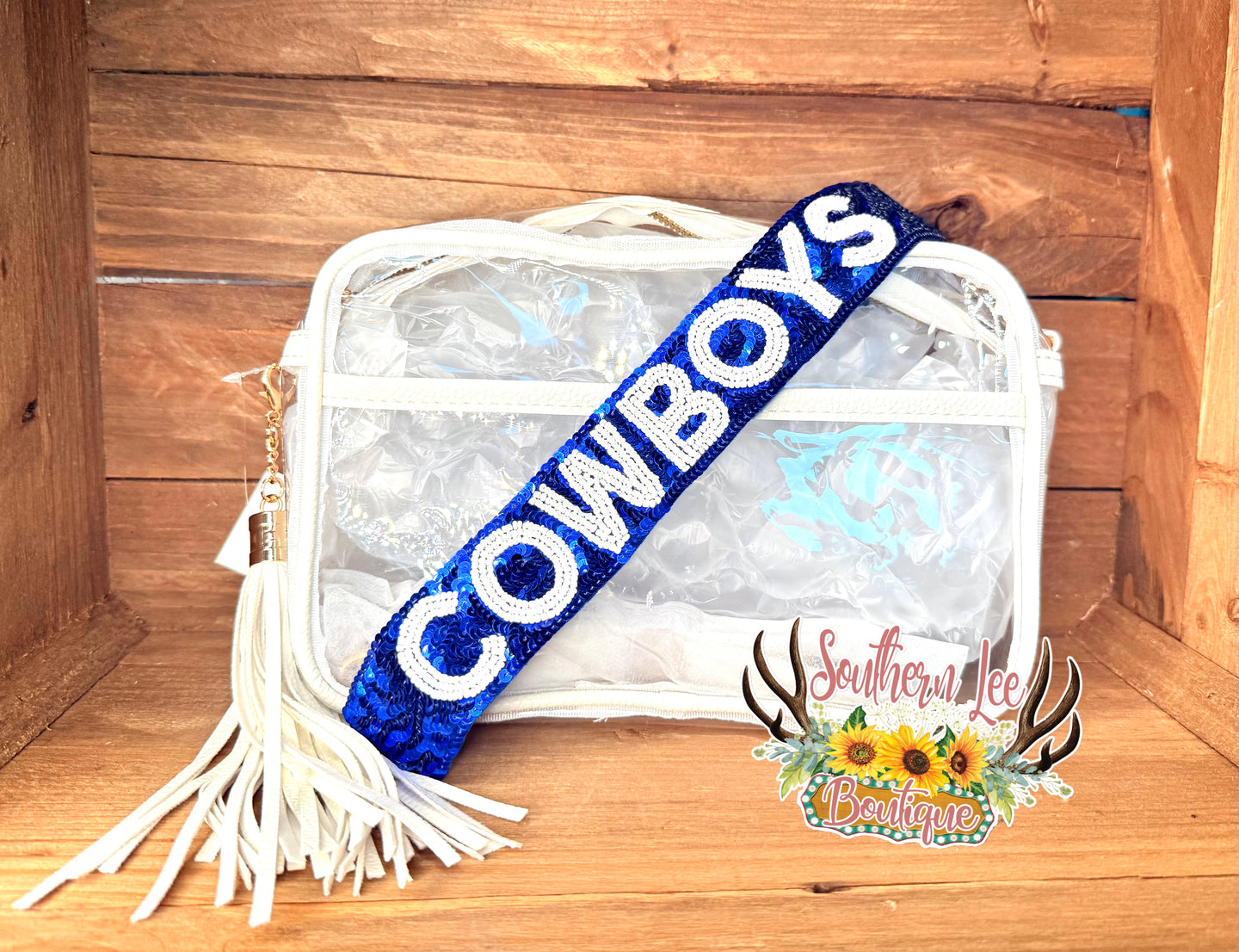Cowboys Sequins Strap