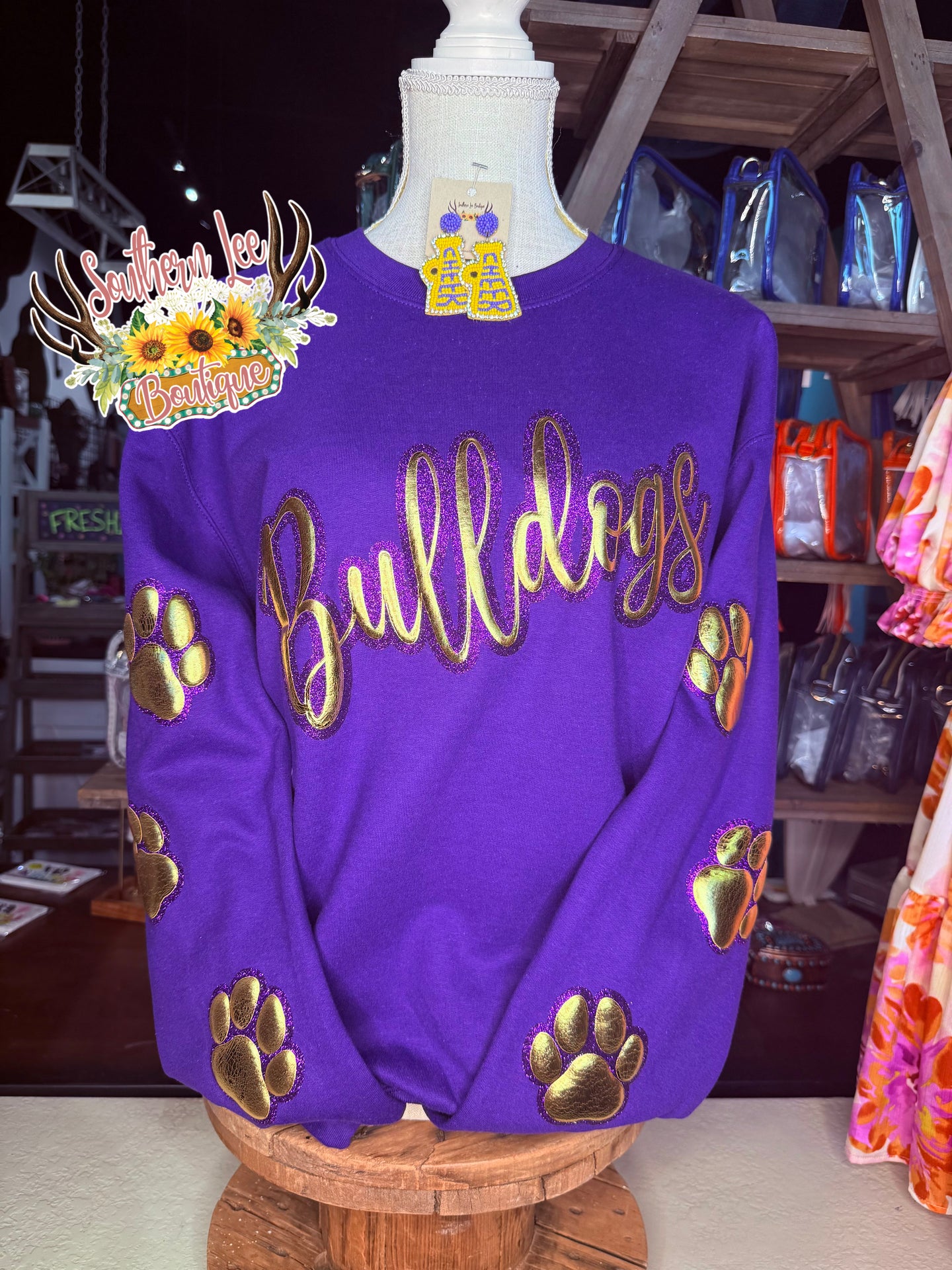 PRE-ORDER Bulldogs Sweater (McAllen HS)