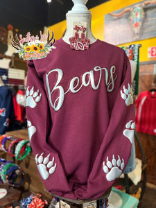 PRE-ORDER Bears Sweater (PSJA HS)