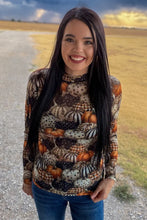 Load image into Gallery viewer, Fall Charm Mesh Top
