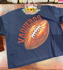 VAQUERO’s Football Cropped Tee