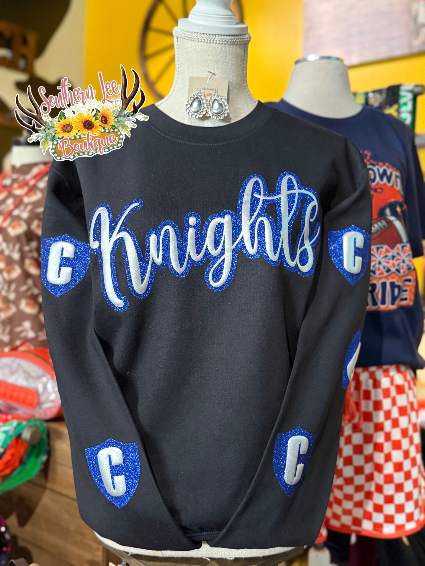 PRE-ORDER Knights Sweater (Canterbury Elem)