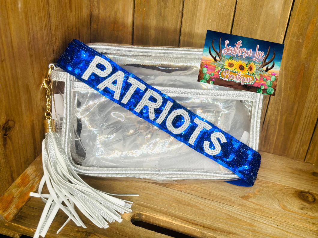 Patriots Sequins Strap