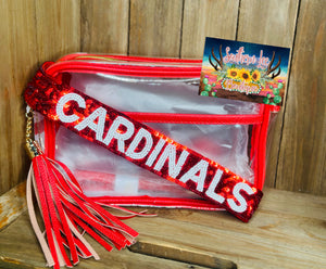 Cardinals Sequins Strap