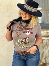 Load image into Gallery viewer, Country Lovin&#39; Tee
