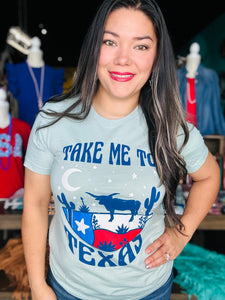 Take Me To Texas Tee (Only Small)