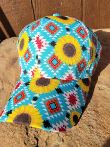 SUNFLOWER AZTEC CAP