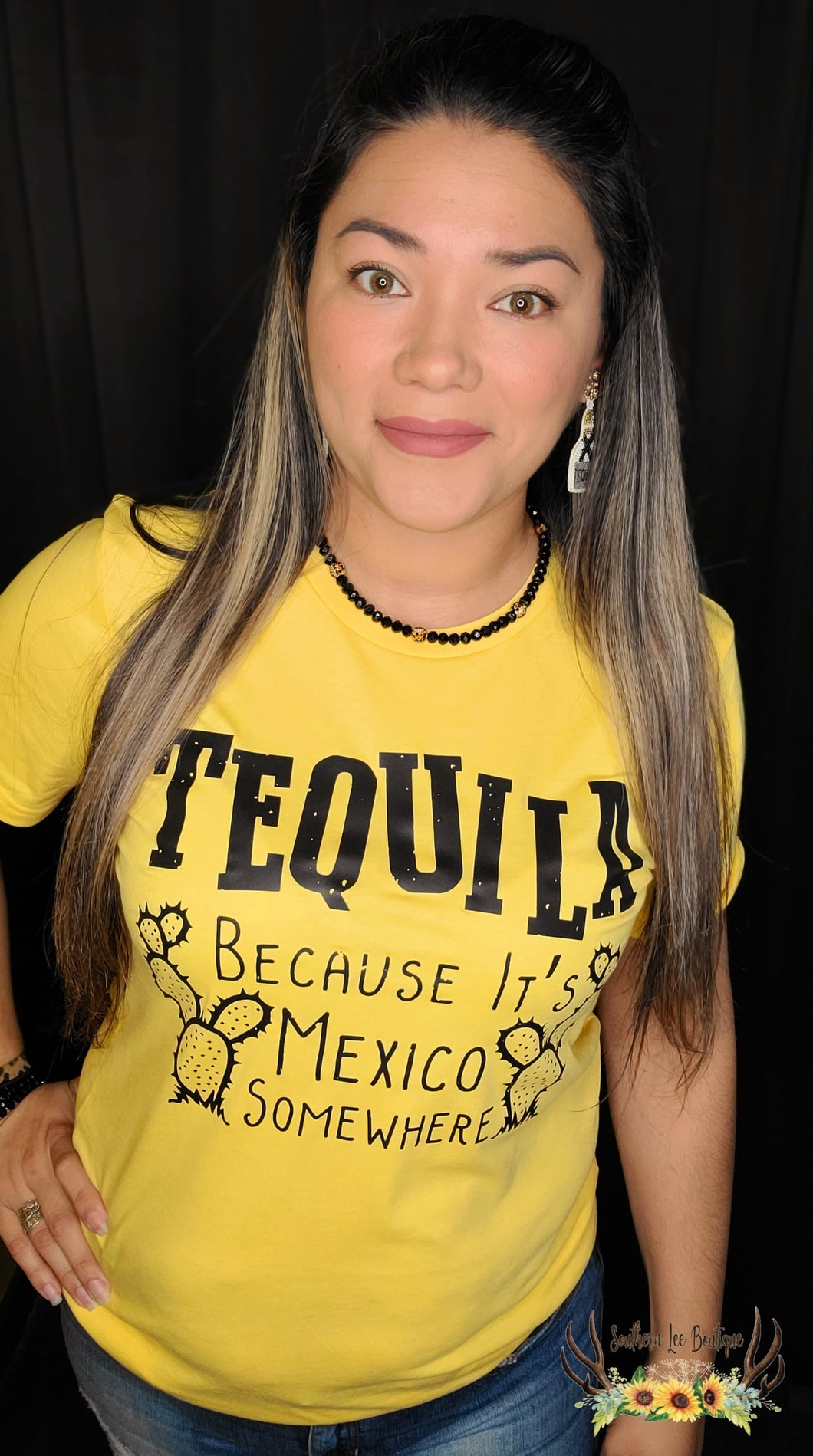 TEQUILA Because It's Mexico Somewhere Tee
