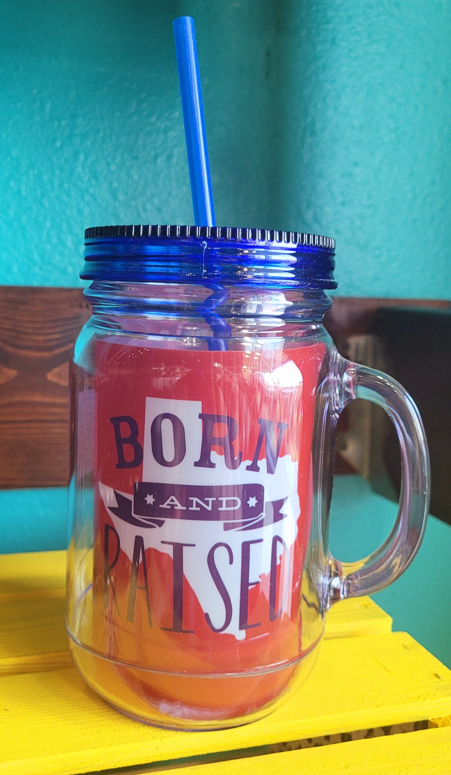 BORN AND RAISED TX CUP